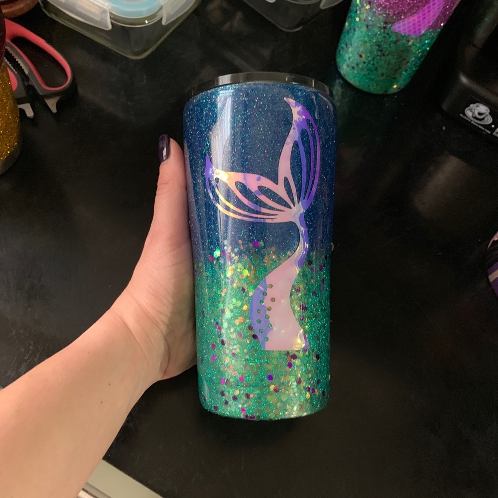 ****sold**** New Mermaid rail 20oz. Ozark tumbler